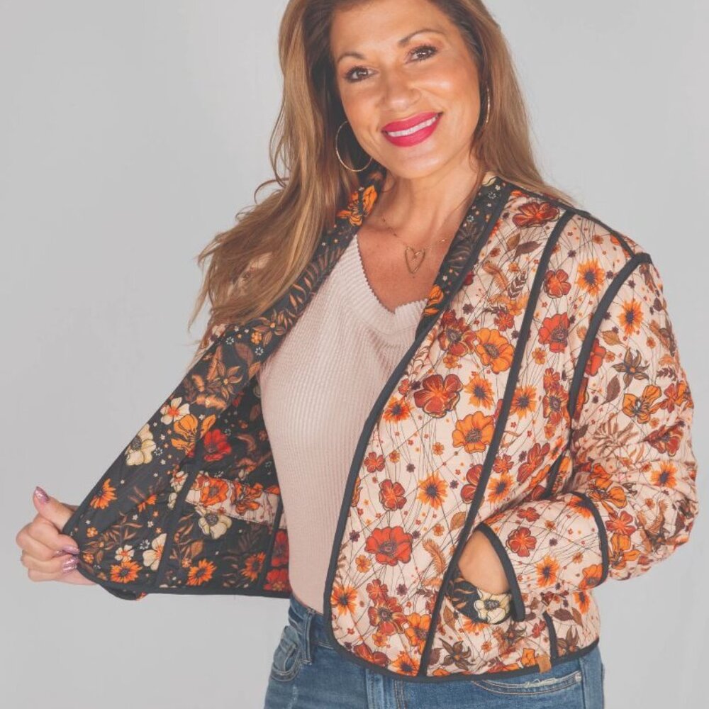 Reversible Jacket - Vintage print